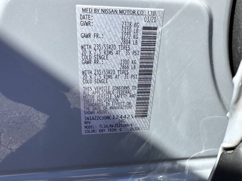 2021 Nissan Murano SL