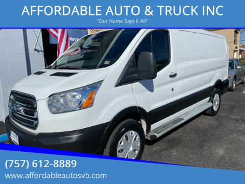 2019 Ford Transit for sale at AFFORDABLE AUTO & TRUCK INC in Virginia Beach VA
