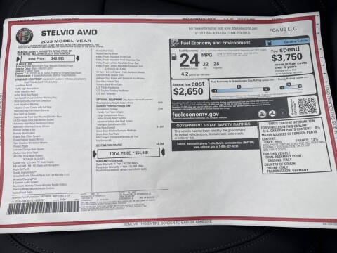 2025 Alfa Romeo Stelvio