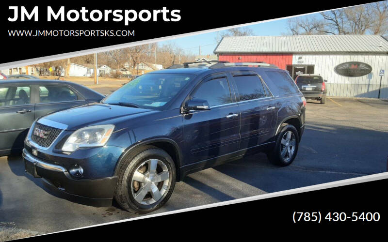 2012 GMC Acadia for sale at JM Motorsports in Topeka KS