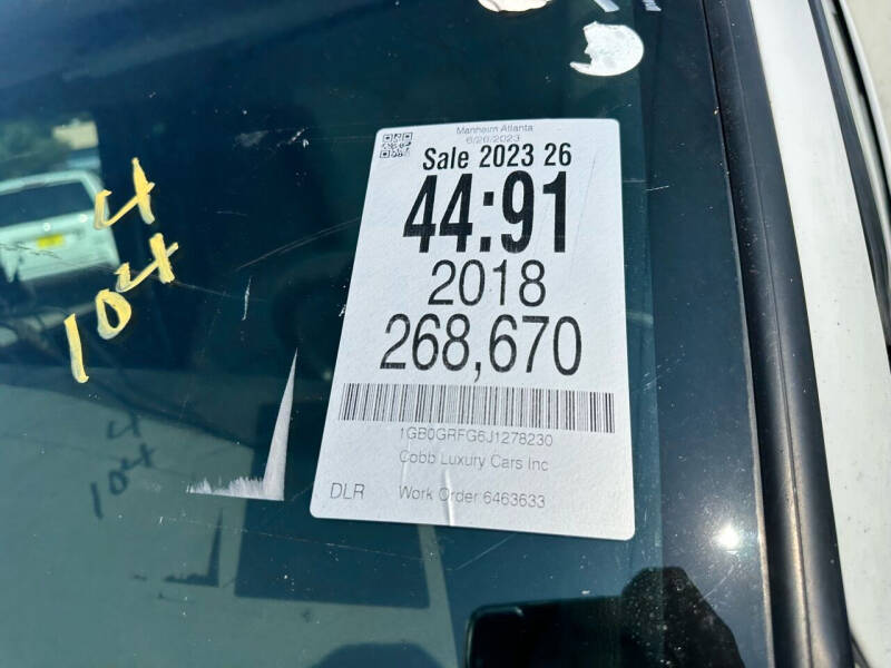 2018 Chevrolet Express 3500