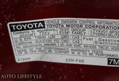 2020 Toyota Prius Prime LE