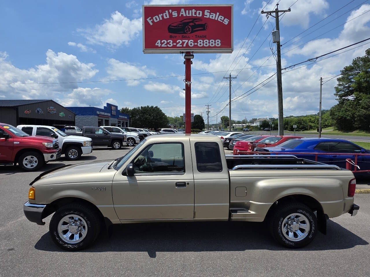  2001 Ford Ranger XLT 2 Door SuperCab Flareside RWD   