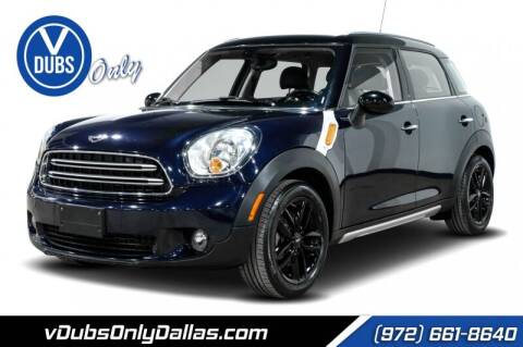2015 MINI Countryman for sale at VDUBS ONLY in Dallas TX