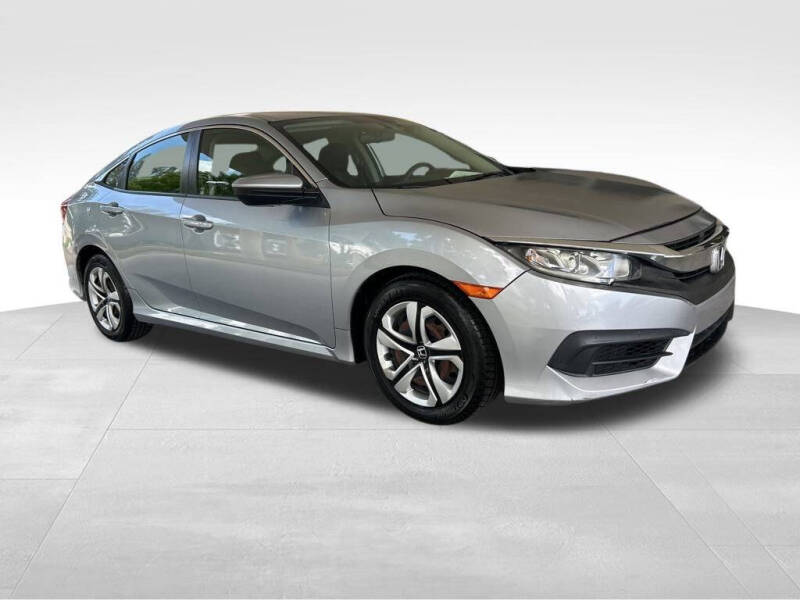 Used 2018 Honda Civic LX with VIN 19XFC2F52JE022039 for sale in Davie, FL