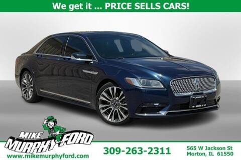 2017 Lincoln Continental for sale at Mike Murphy Ford in Morton IL