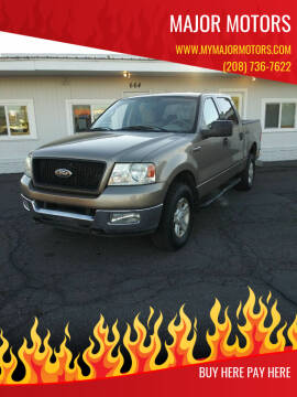 2004 Ford F-150 for sale at Major Motors in Twin Falls ID