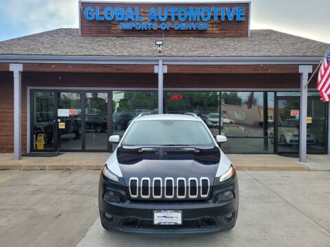 2015 Jeep Cherokee for sale at Global Automotive Imports in Denver CO