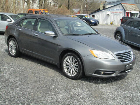 2012 Chrysler 200 for sale at Saratoga Motors in Gansevoort NY