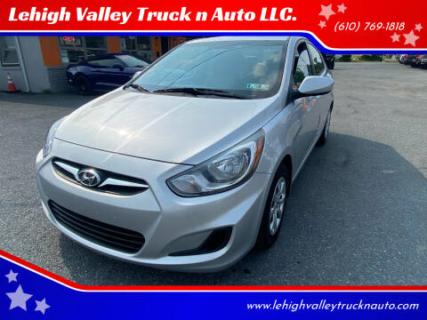 2013 Hyundai Accent for sale at Lehigh Valley Truck n Auto LLC. in Schnecksville PA