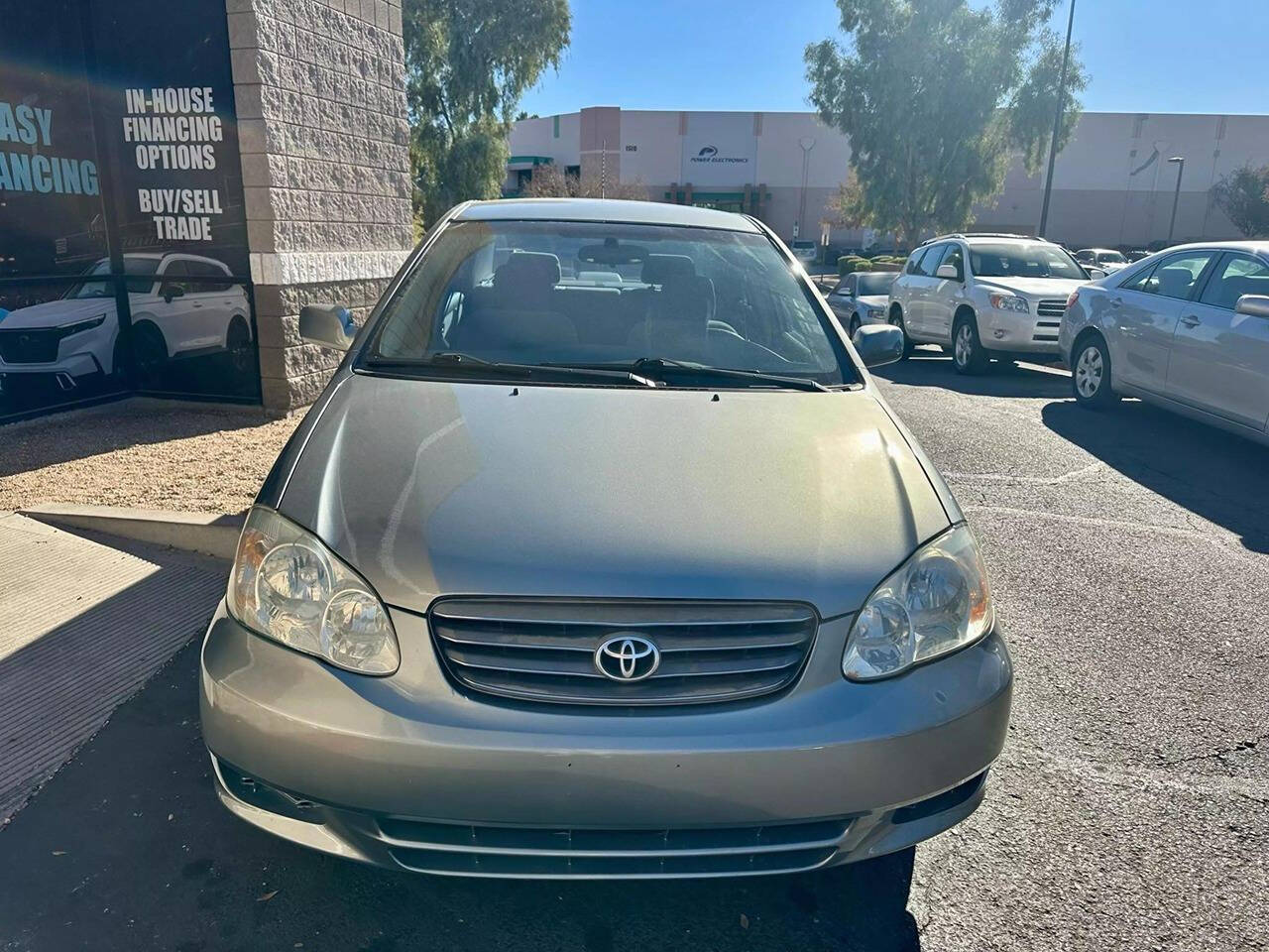 2003 Toyota Corolla for sale at HUDSONS AUTOS in Gilbert, AZ