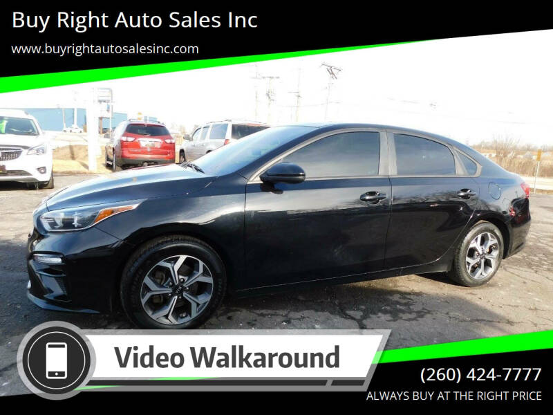2019 Kia Forte for sale at Buy Right Auto Sales Inc in Fort Wayne IN