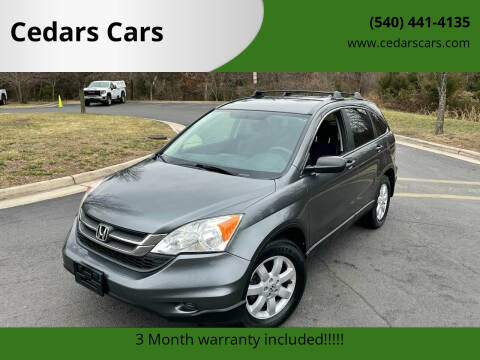 2011 Honda CR-V for sale at Cedars Cars in Chantilly VA