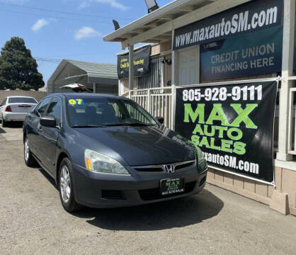 2007 Honda Accord for sale at Max Auto Sales in Santa Maria CA