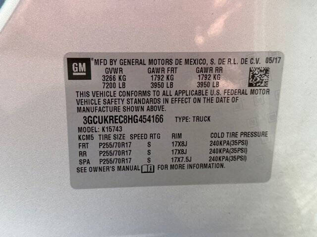 2017 Chevrolet Silverado 1500
