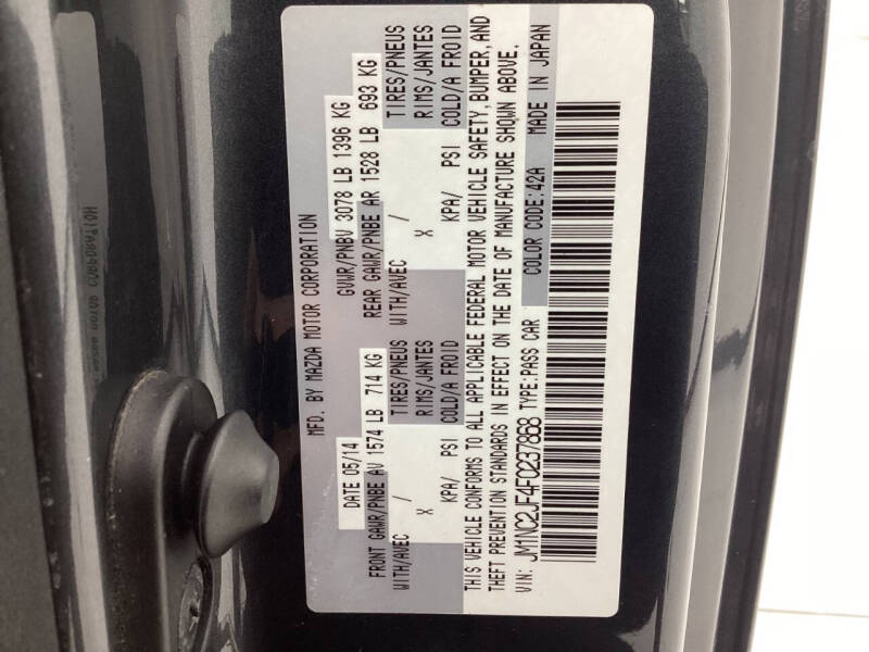 2015 Mazda MX-5 Miata Sport