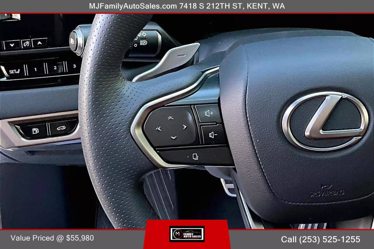 2024 Lexus RX 350 for sale at MJ FAMILY AUTO SALES in Kent, WA