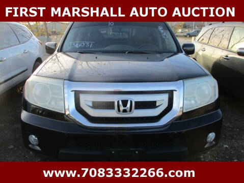 2010 Honda Pilot for sale at First Marshall Auto Auction in Harvey IL