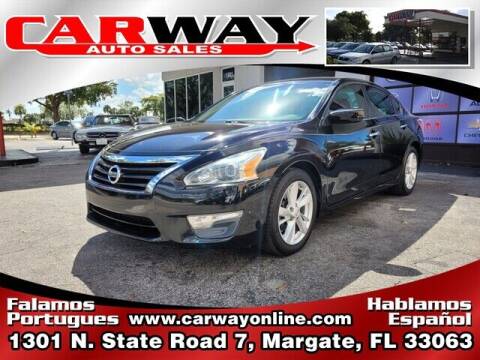2013 Nissan Altima for sale at CARWAY Auto Sales in Margate FL