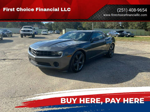 2013 Chevrolet Camaro for sale at First Choice Financial LLC in Semmes AL