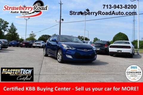 2017 Hyundai Veloster for sale at Strawberry Road Auto Sales in Pasadena TX