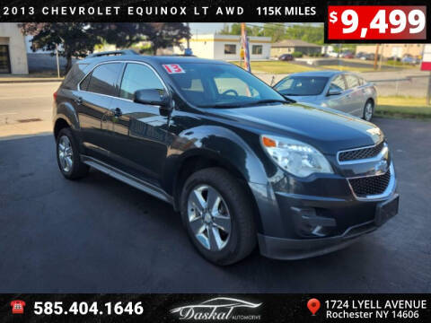 2013 Chevrolet Equinox for sale at Daskal Auto LLC in Rochester NY