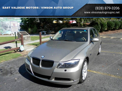 2007 BMW 3 Series for sale at EAST VALDESE MOTORS / VINSON AUTO GROUP in Valdese NC