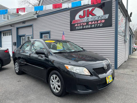 2009 Toyota Corolla for sale at JK & Sons Auto Sales in Westport MA