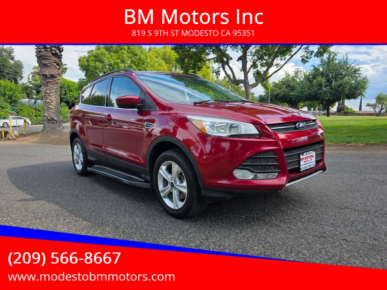 Red 2014 Ford Escape SE SE 4dr SUV 1
