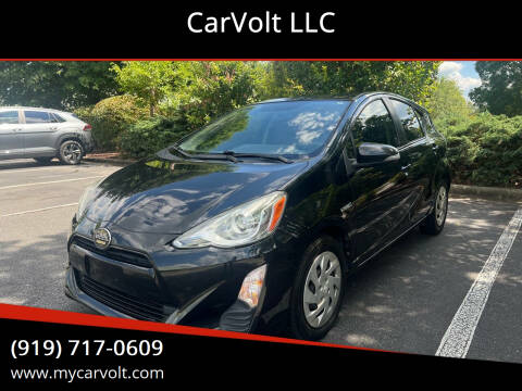 2016 Toyota Prius c for sale at CarVolt LLC in Hillsborough NC