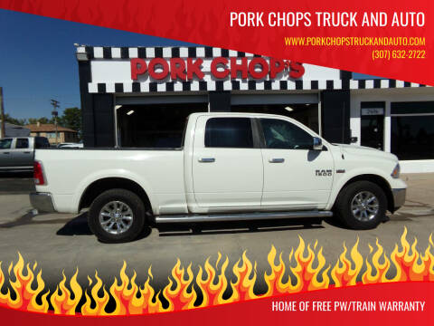 2016 RAM 1500 for sale at Pork Chops Truck and Auto in Cheyenne WY