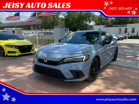 2022 Honda Civic for sale at JEISY AUTO SALES in Orlando FL