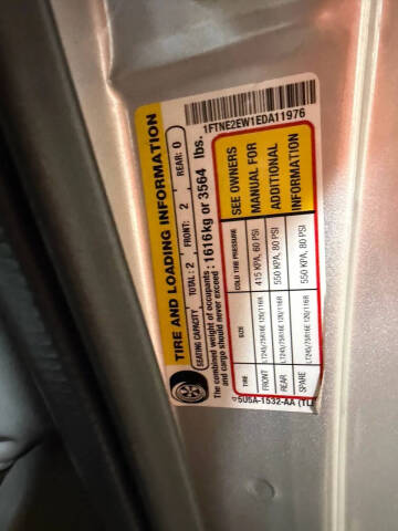 2014 Ford E-Series E-250