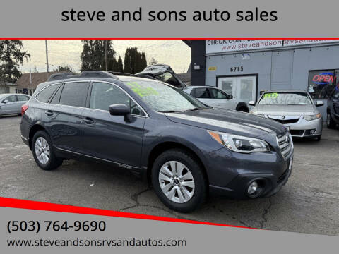 2017 Subaru Outback for sale at steve and sons auto sales - Steve & Sons Auto Sales 2 in Portland OR