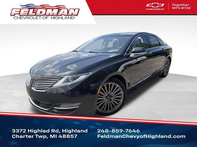 Black 2015 Lincoln MKZ Base 4dr Sedan 1