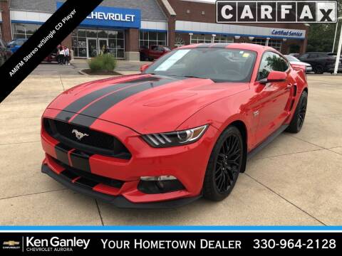 2017 Ford Mustang for sale at Ganley Chevy of Aurora in Aurora OH