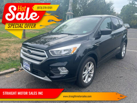 2019 Ford Escape for sale at STRAIGHT MOTOR SALES INC in Paterson NJ