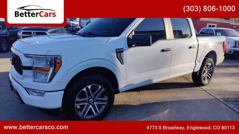 2021 Ford F-150 for sale at Better Cars in Englewood CO