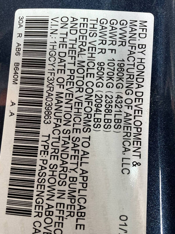 2024 Honda Accord EX