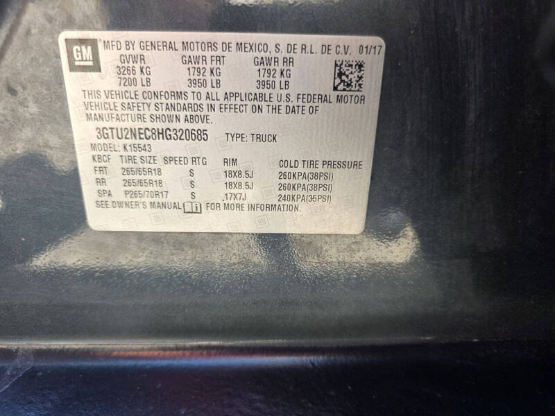 2017 GMC Sierra 1500 SLT