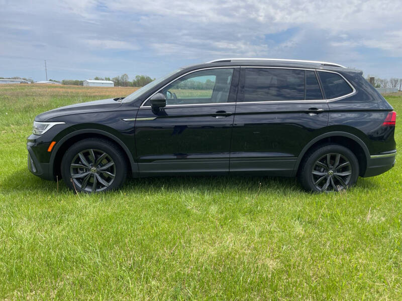 Used 2022 Volkswagen Tiguan SE with VIN 3VV3B7AX0NM010349 for sale in Daleville, IN
