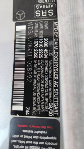 2001 Mercedes-Benz CLK CLK 430