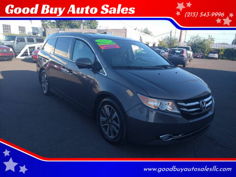 2014 Honda Odyssey for sale at Good Buy Auto Sales in Philadelphia PA