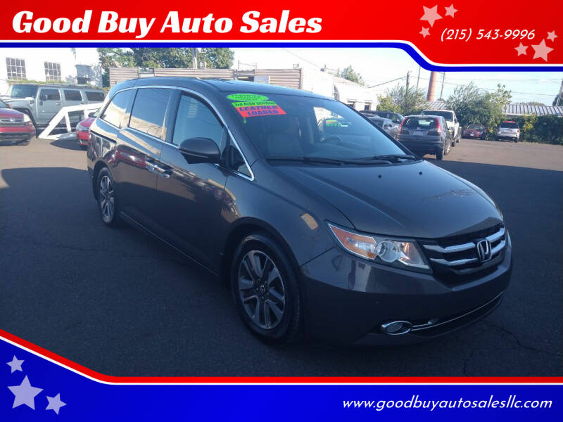2014 Honda Odyssey for sale at Good Buy Auto Sales in Philadelphia PA