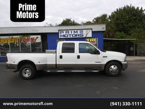 2002 Ford F-350 Super Duty for sale at Prime Motors in Sarasota FL