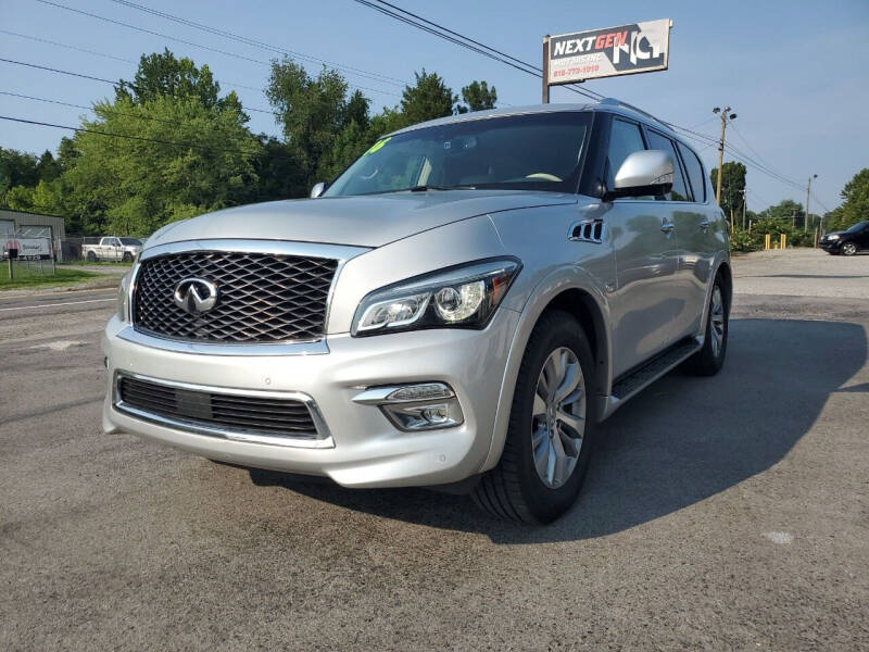 2016 Infiniti QX80 for sale at NextGen Motors Inc in Mount Juliet TN
