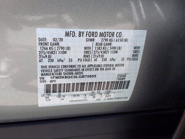 2020 Ford Explorer ST