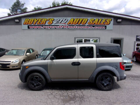2003 Honda Element for sale at ROYERS 219 AUTO SALES in Dubois PA