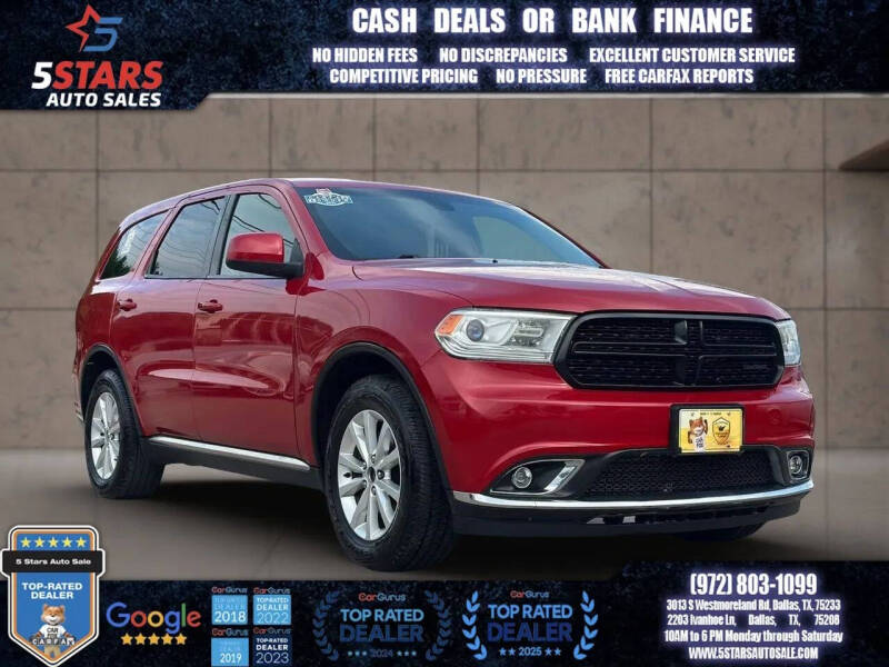 2014 Dodge Durango Special Service