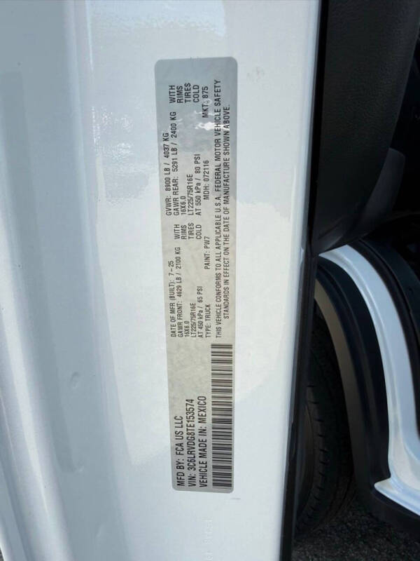 2026 RAM ProMaster